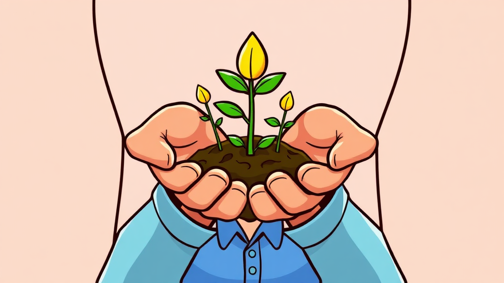 예비 창업자 맞춤 지원 (cartoon 스타일)