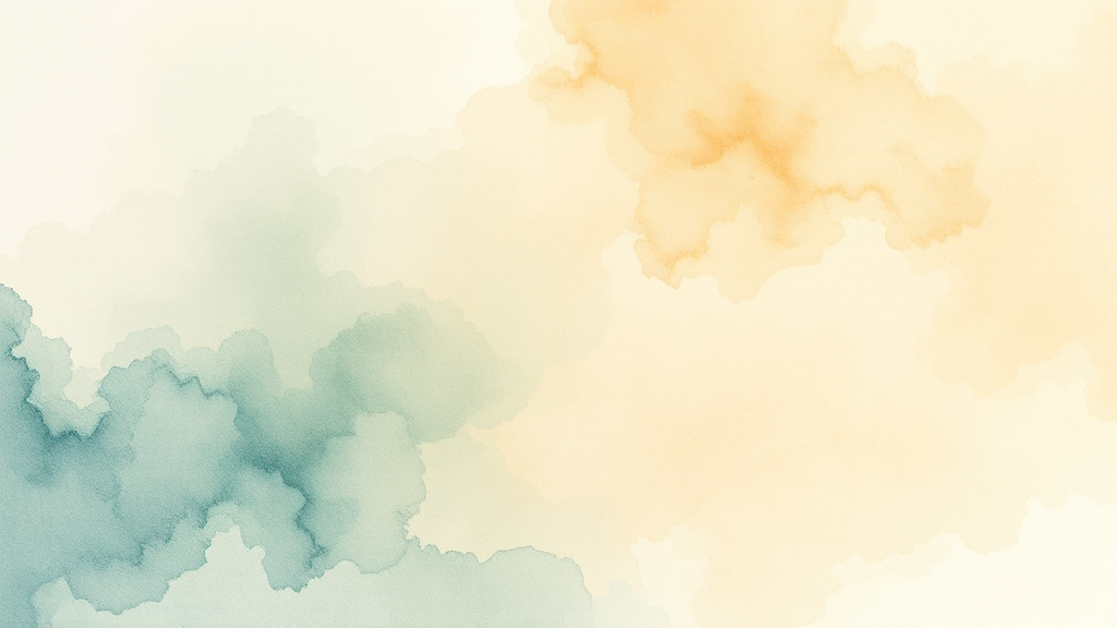 월급 관리, 소비 습관 개선! (watercolor 스타일)