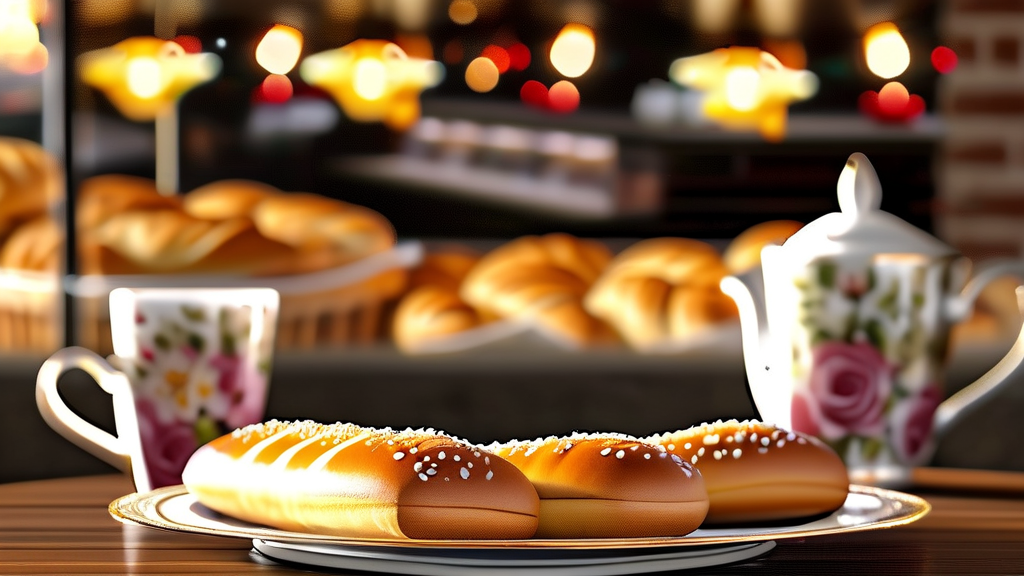 이벤트 참여 방법: 네이버페이로 파리바게뜨 빵 반값에 구매하기 (realistic 스타일)