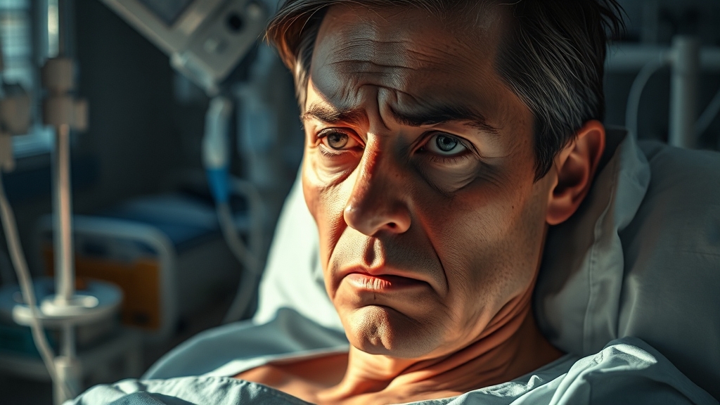 병원 방문, 언제 해야 할까? (realistic 스타일)