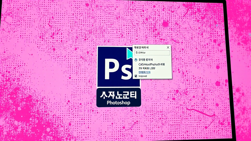CS6 한글판 무료 설치 (popart 스타일)