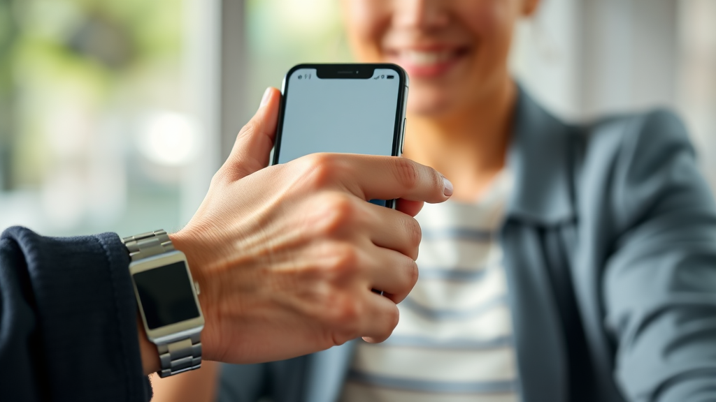 알뜰폰 번호이동 절차 (realistic 스타일)