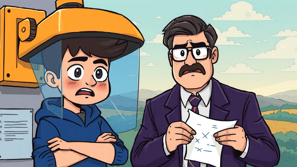 온라인 시험 공정성 문제점 (cartoon 스타일)