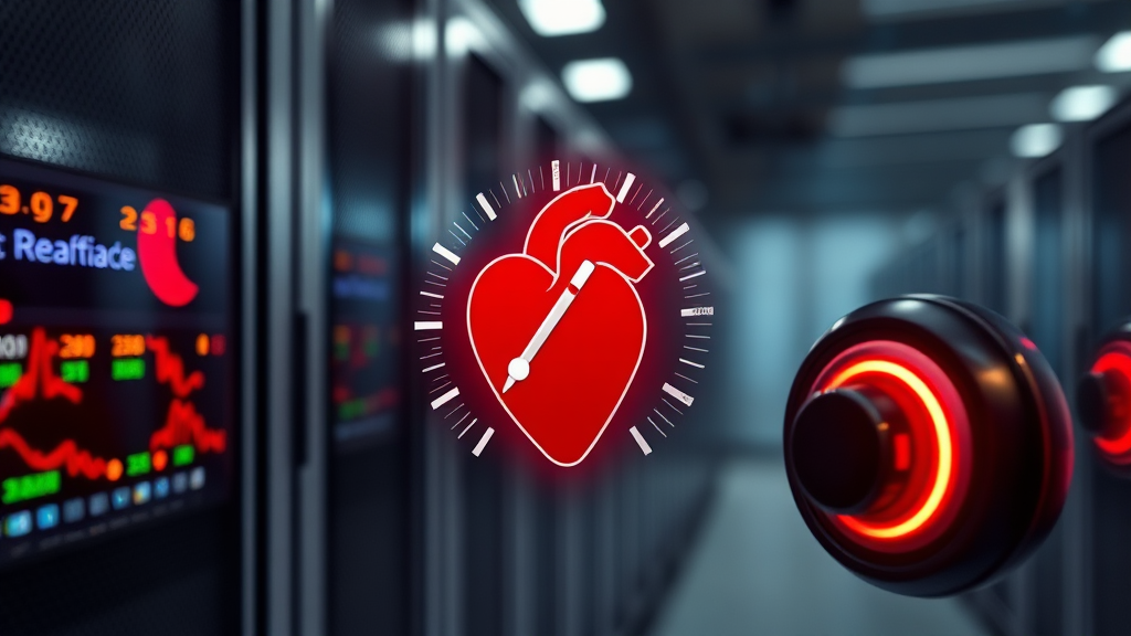 실시간 IT 인프라 모니터링 A to Z 3 실시간 모니터링, 왜 중요할까요? (realistic 스타일)