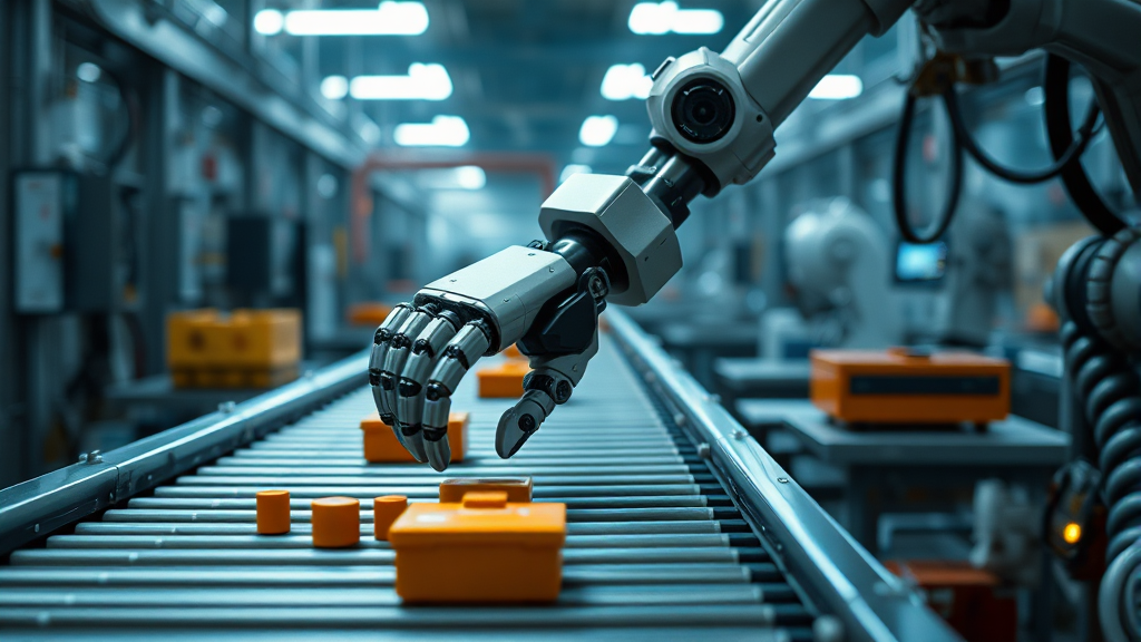 피지컬 AI 정의 및 작동 원리 (realistic 스타일)