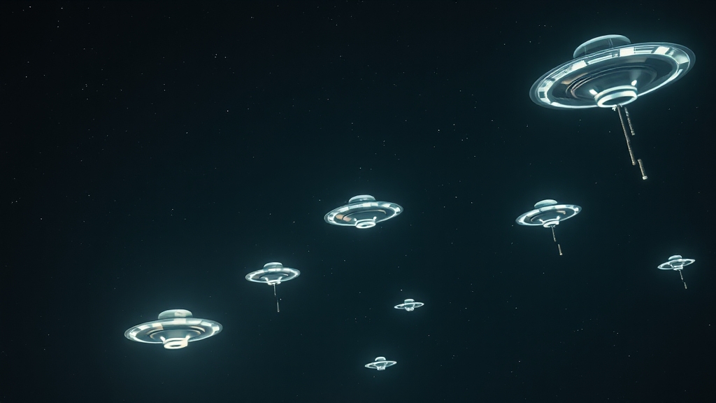 UFO 연구의 현재와 미래 (realistic 스타일)