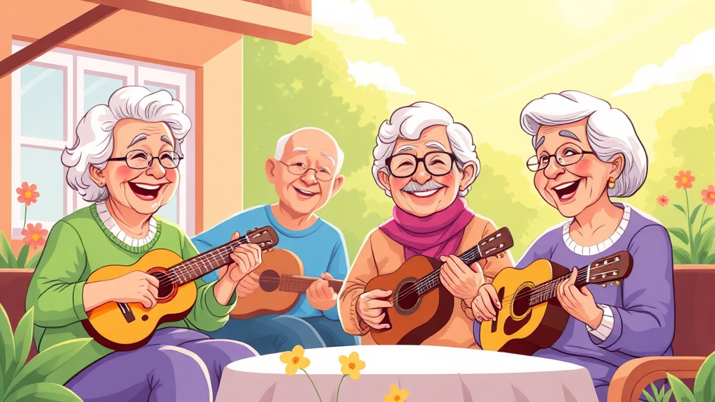 치매안심센터, 든든한 지원군 (cartoon 스타일)