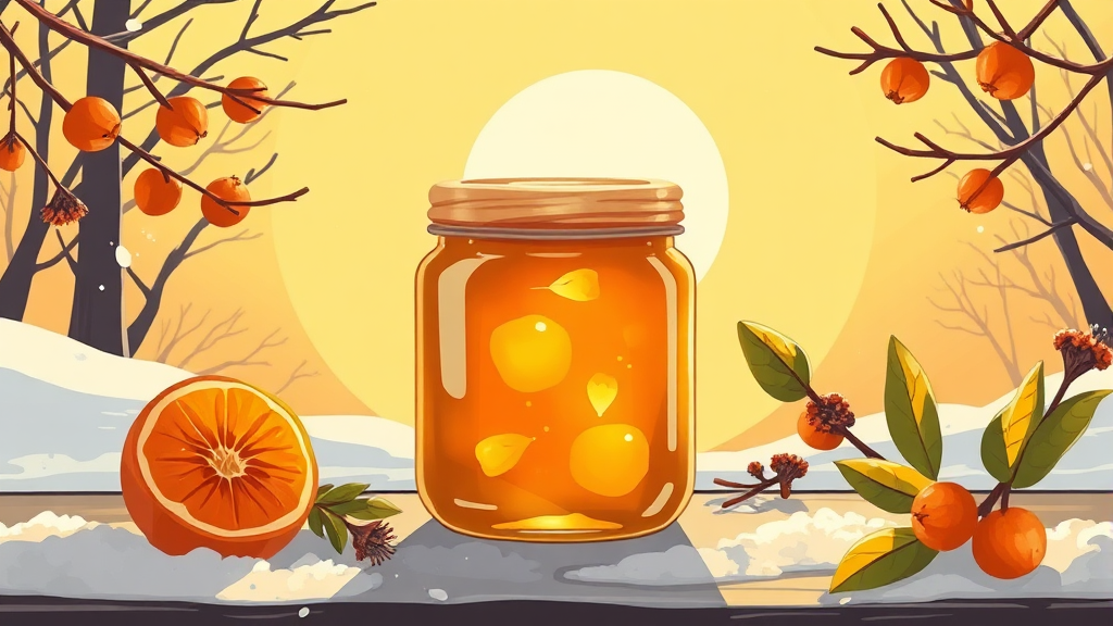 집에서 만드는 댕유자청: 기본 레시피와 꿀팁 (illustration 스타일)