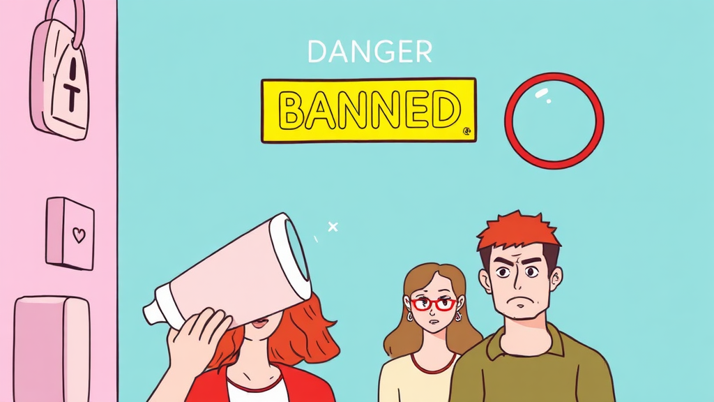 트리클로산, 왜 위험할까? (illustration 스타일)