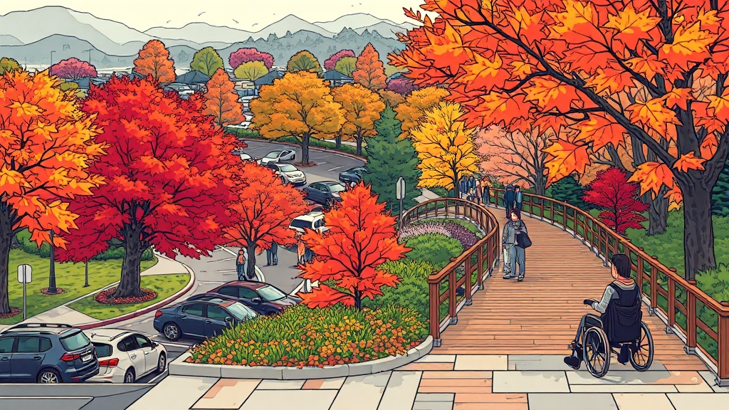 주차 & 교통, 미리 확인! (cartoon 스타일)