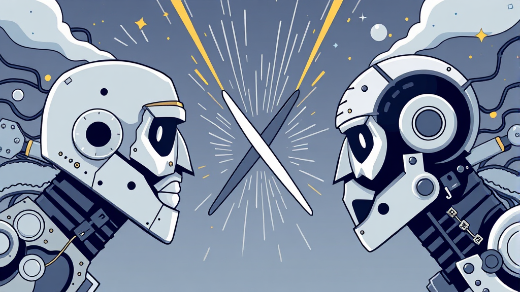 AI 학습 데이터 접근과 보상 체계를 둘러싼 쟁점 (illustration 스타일)