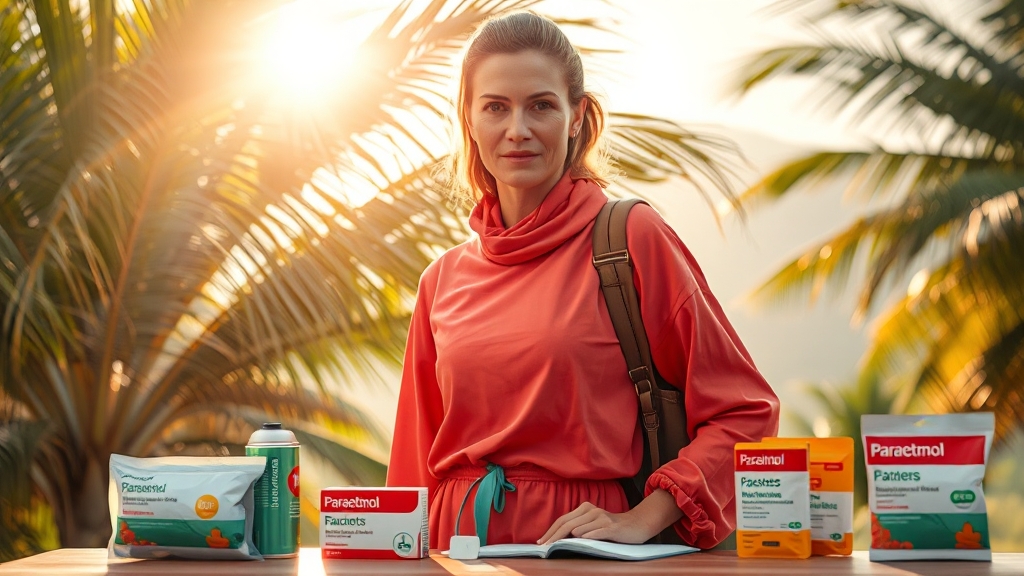 해외여행 시 뎅기열 주의사항 및 대처법 (realistic 스타일)