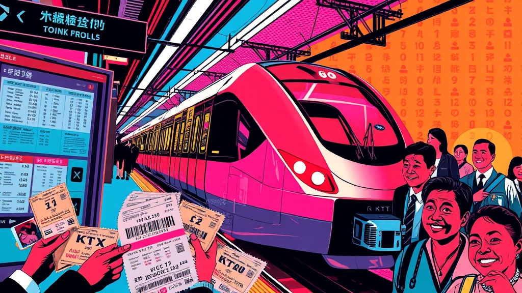 KTX 할인 정보 총정리 (popart 스타일)