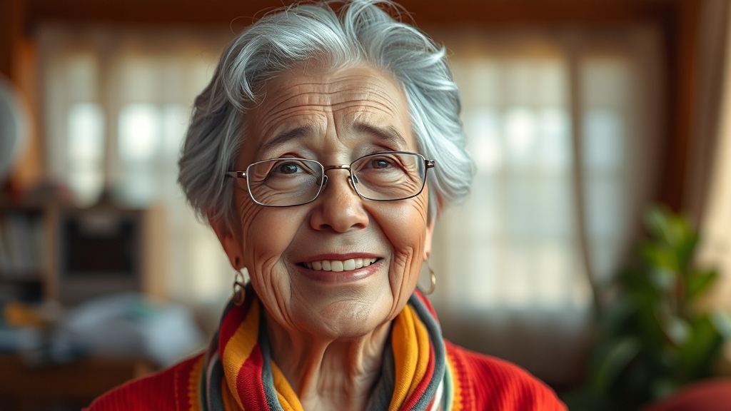 일자리 지원: 5060 맞춤 사업 & 바우처 (realistic 스타일)