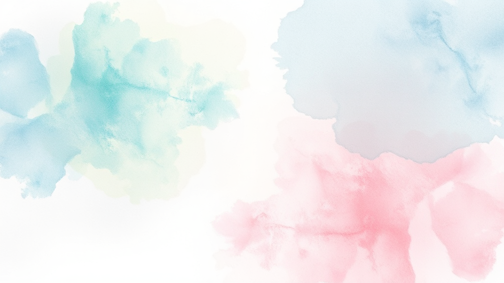 마무리 (watercolor 스타일)