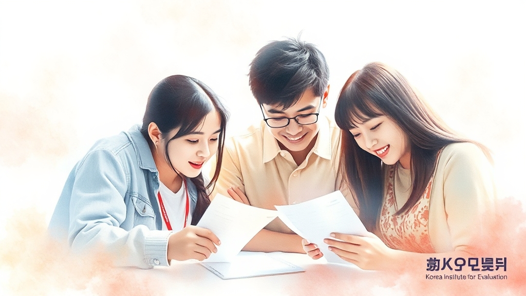 2026 수능, 정답 확인 방법은? (watercolor 스타일)