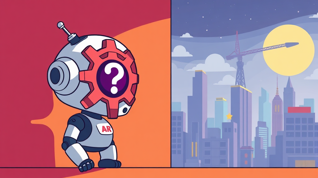 AI 시장, 위험은 없을까? (cartoon 스타일)