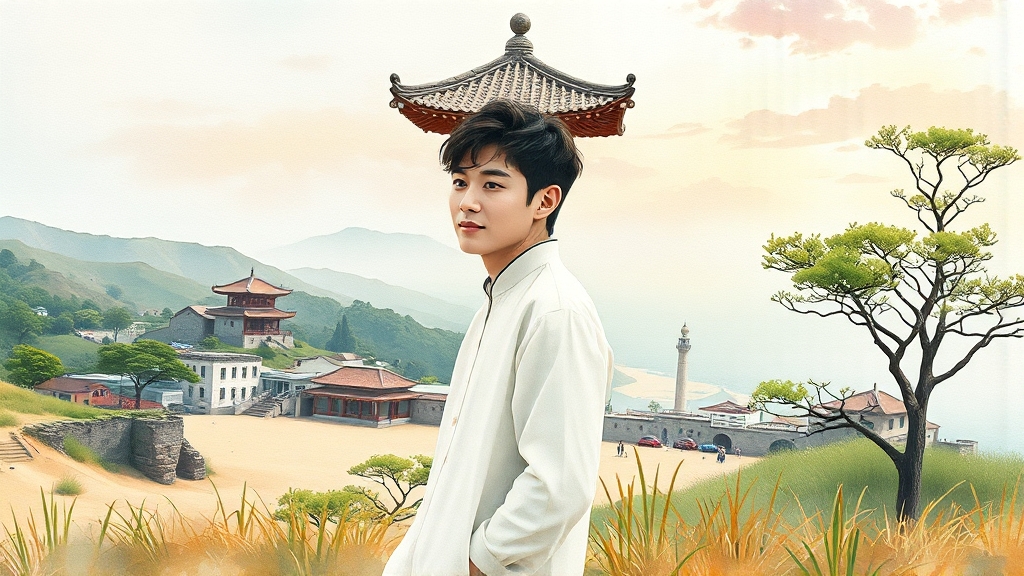 박보검, ‘폭싹 속았수다’ 수상 감사 인사 (watercolor 스타일)