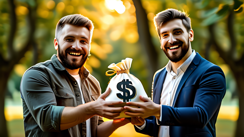 내일채움공제, 어떻게 돈을 모으고 얼마나 받을 수 있나요? (realistic 스타일)