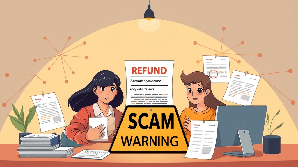 환급금, 자주 묻는 질문들 (illustration 스타일)