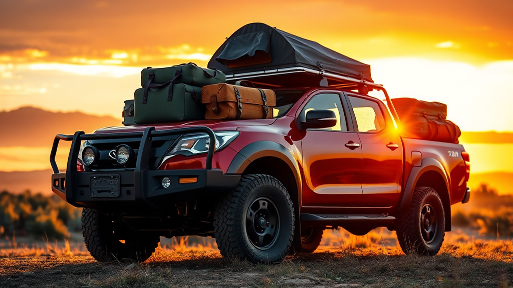 타스만 적재 능력 및 활용성 (realistic 스타일)