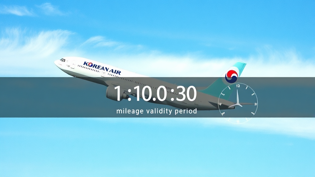 대한항공 마일리지란? (watercolor 스타일)