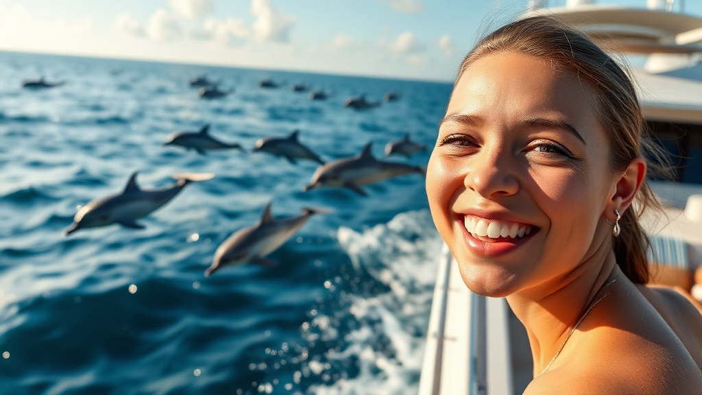 돌고래 와칭 포인트 (realistic 스타일)