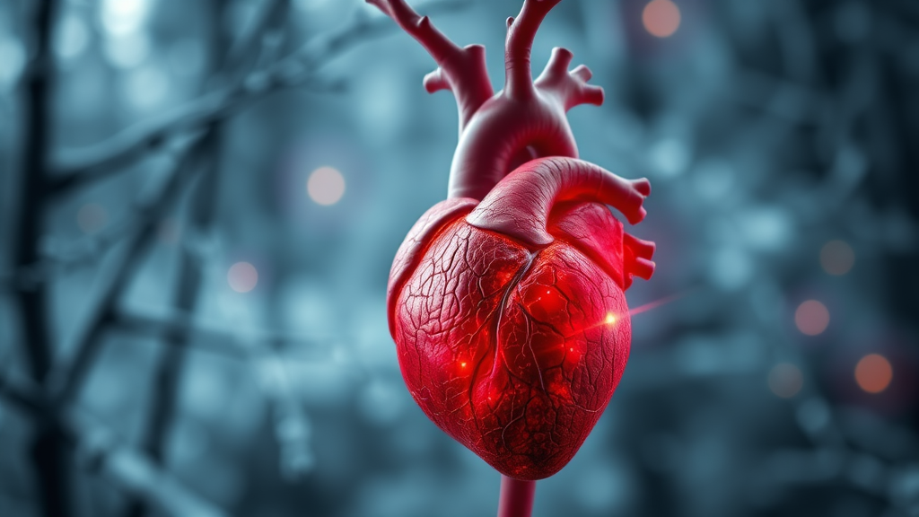 심근경색 위험 요인 (realistic 스타일)