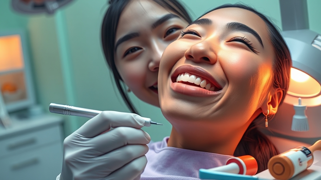 잇몸 건강 장기 관리 전략 (realistic 스타일)