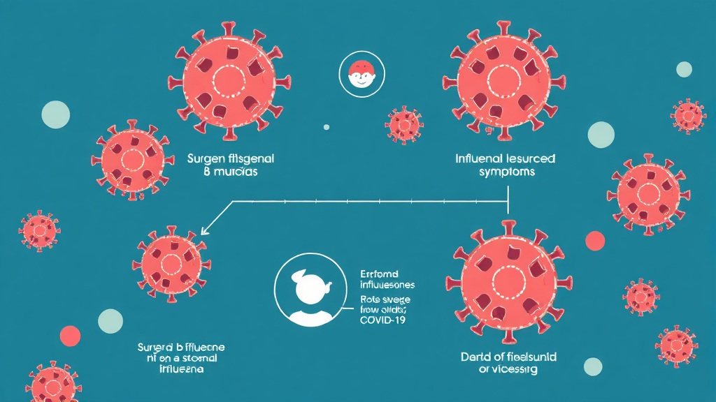 B형 독감 관련 궁금증 해결 (illustration 스타일)
