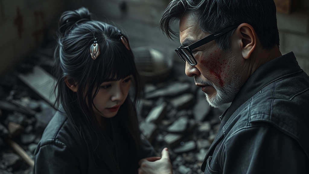 ‘얼굴’ 줄거리 파헤치기 (realistic 스타일)