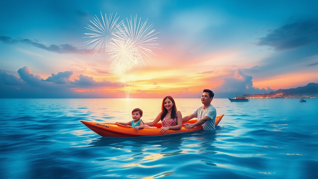 푸꾸옥, 언제 & 어디로 떠나면 좋을까? (watercolor 스타일)