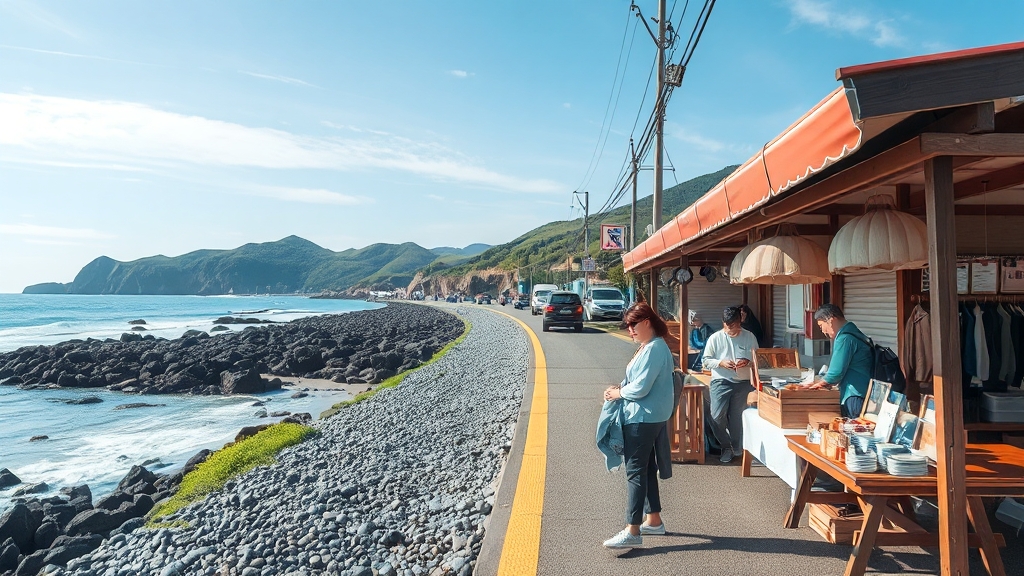 1일차 추천: 서쪽 감성 여행 (realistic 스타일)