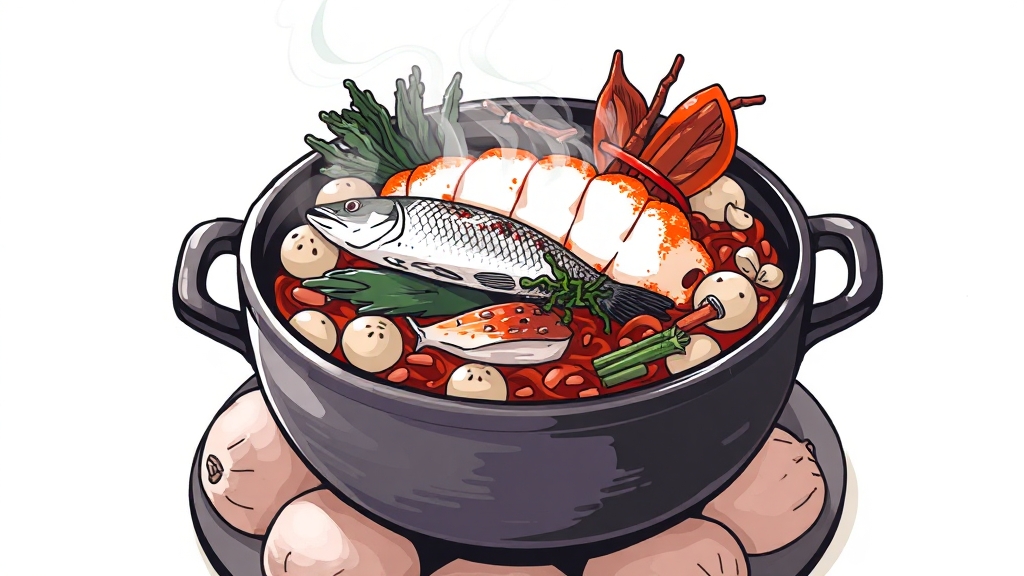 단계별 조리 방법 상세 안내 (illustration 스타일)