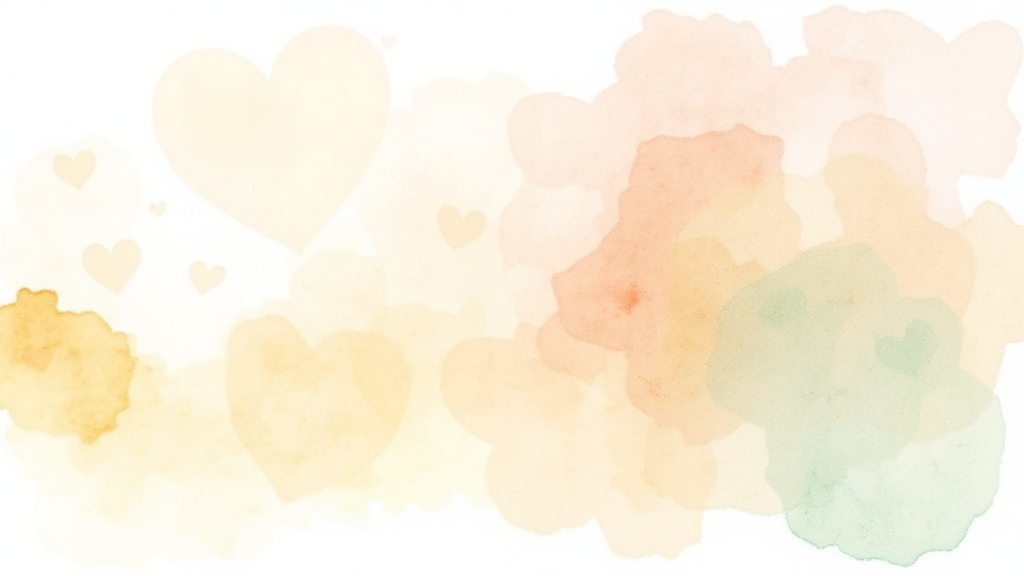 오랜 결혼 생활, 재산분할의 기본 원칙과 비율 (watercolor 스타일)