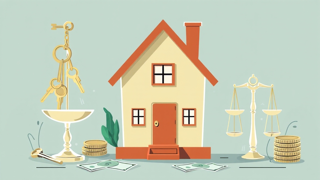 투자 시 고려사항 및 주의점 (illustration 스타일)