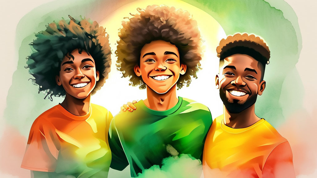 혜택 및 인센티브 지급 기준 (watercolor 스타일)