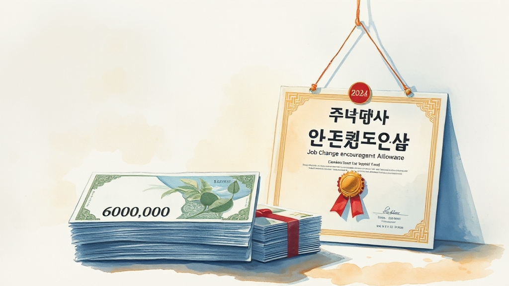 얼마를, 어떻게 받을까? 지급 조건 (watercolor 스타일)