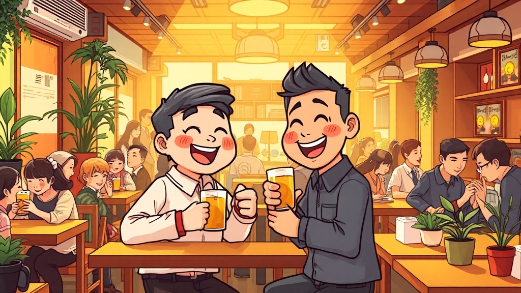 성공 사례, 무엇을 배울 수 있을까요? (cartoon 스타일)