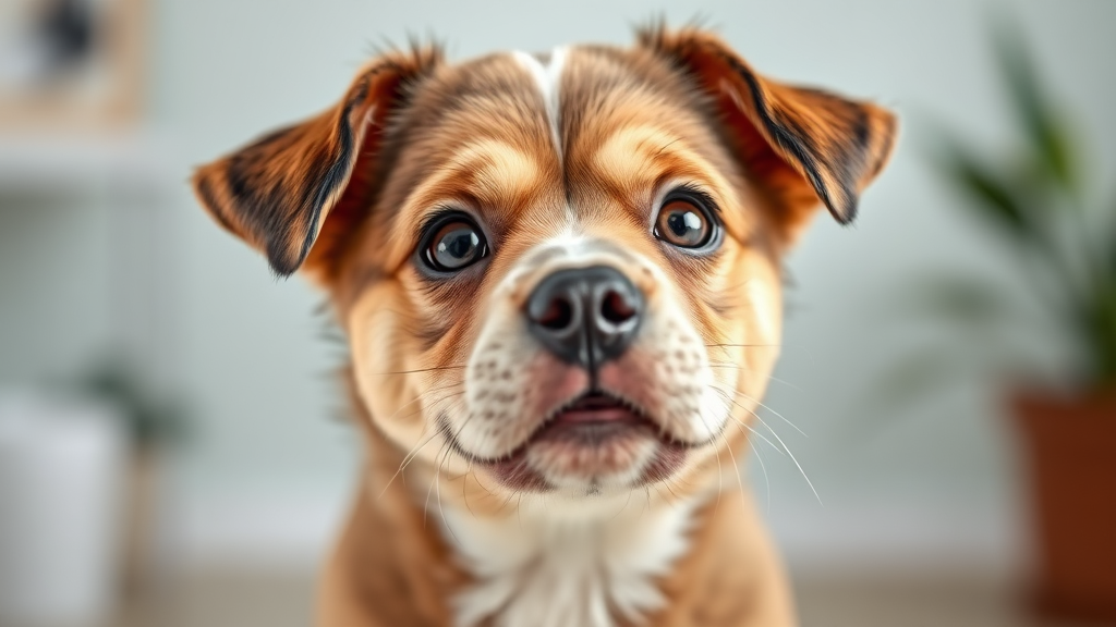 수술 후, 우리 강아지 눈 건강 관리법 (realistic 스타일)