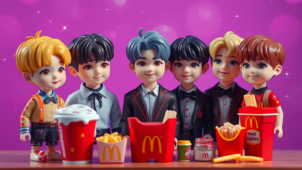 해피밀 이벤트 & 프로모션 (realistic 스타일)