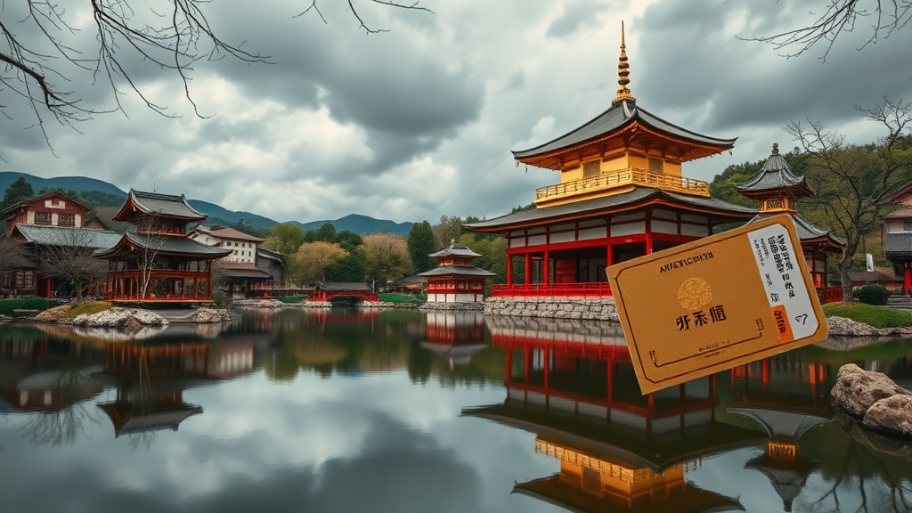 금각사, 청수사, 후시미 이나리 (realistic 스타일)