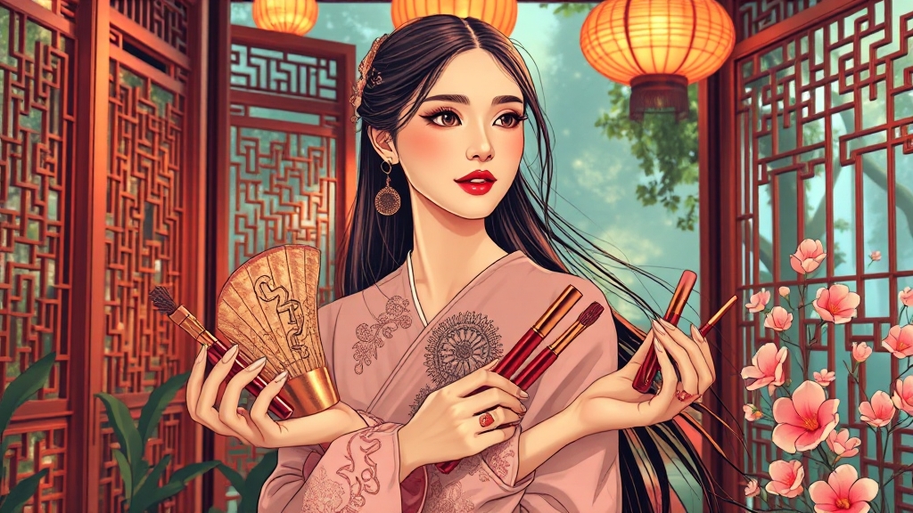 K-뷰티 인기, 무엇을 바꿨나? (illustration 스타일)