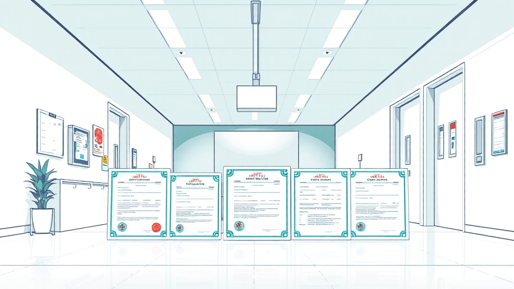 건강진단결과서 필요성 및 용도 (illustration 스타일)