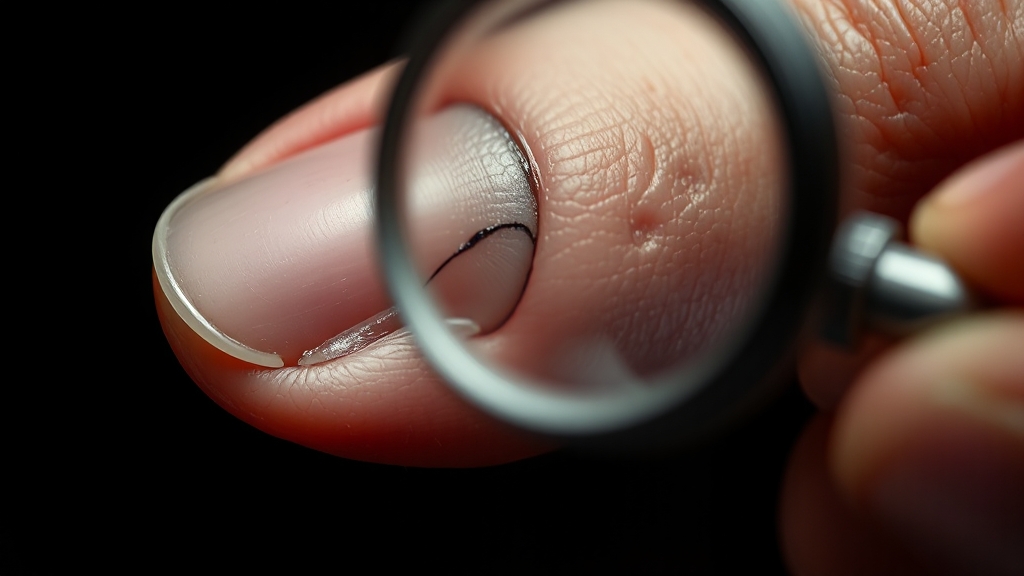 흑색종과의 연관성 (realistic 스타일)