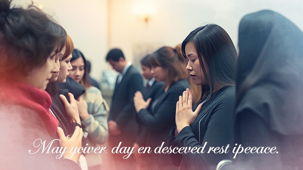 상황별 조문 예절 (watercolor 스타일)