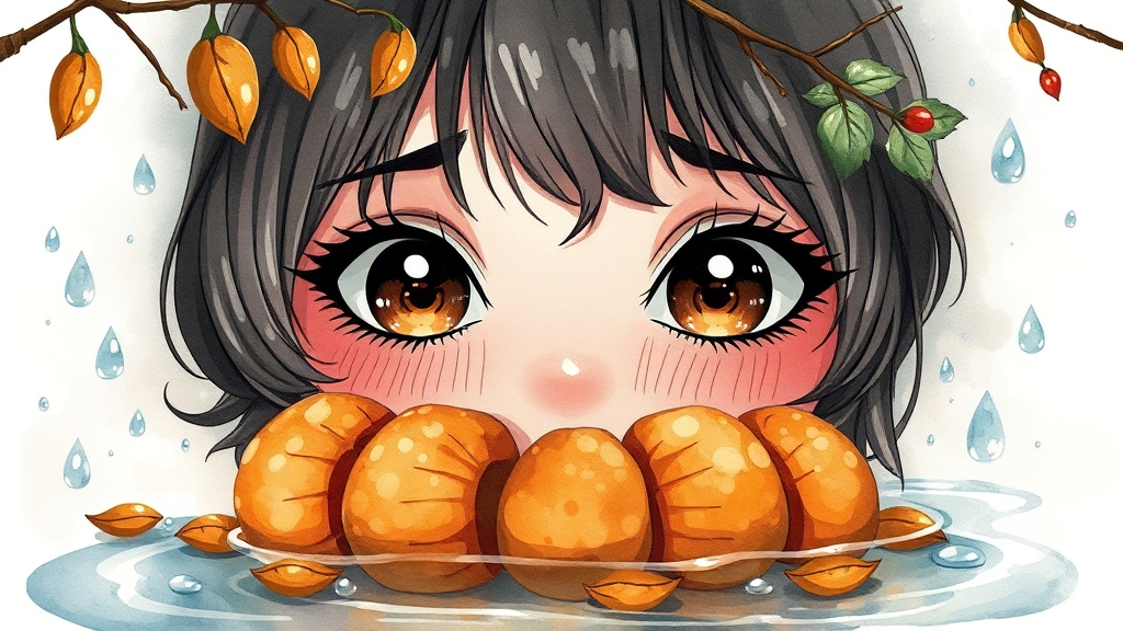 안구건조증, 눈물층 안정화가 중요! (illustration 스타일)