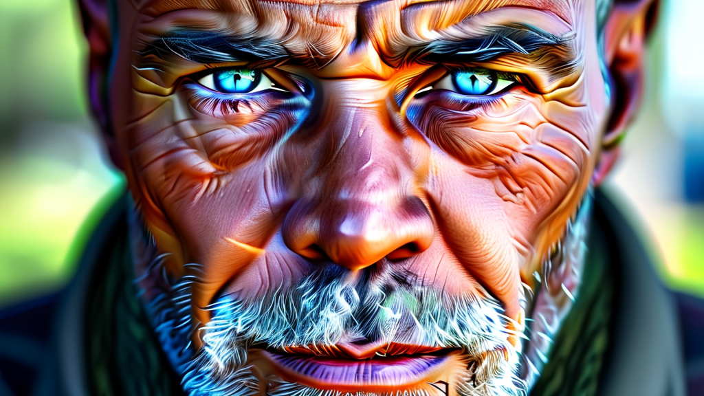 주름의 종류와 원인 파헤치기 (realistic 스타일)