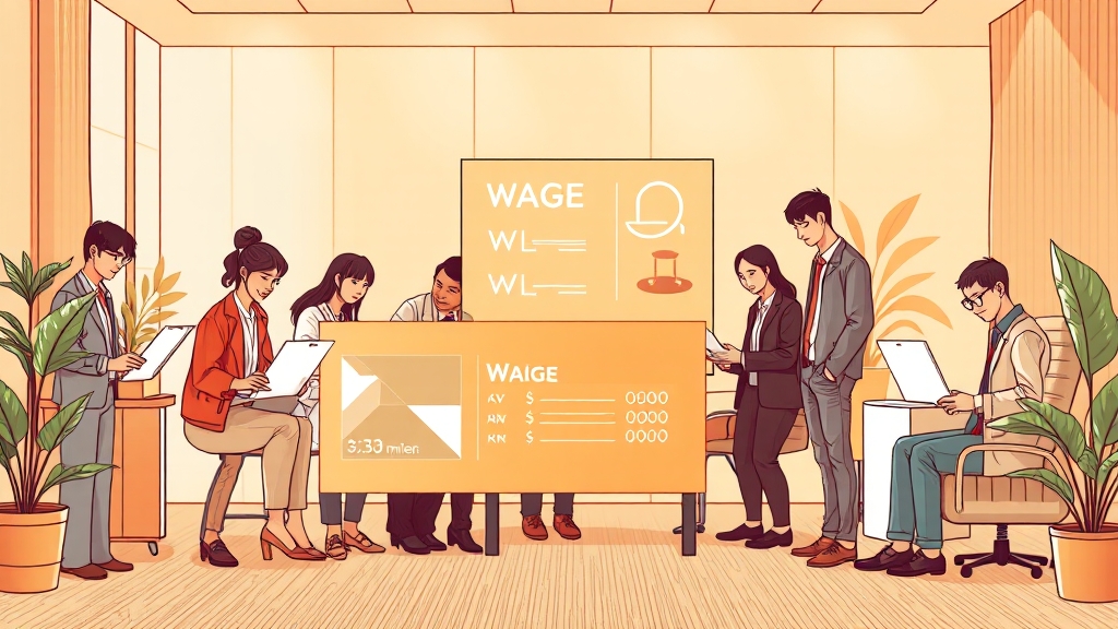 알바생도 근로자일까요? (illustration 스타일)