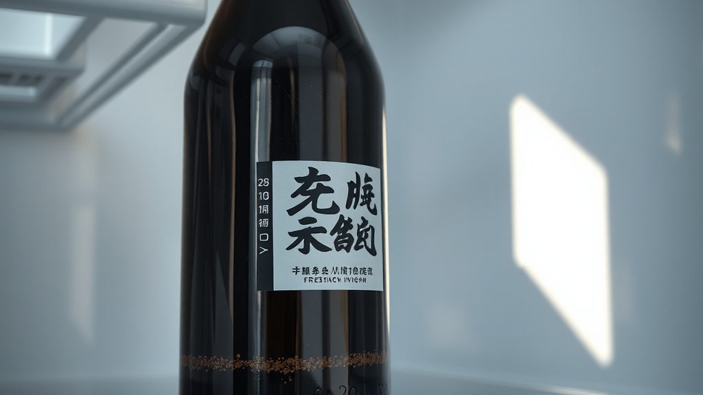 흑초, 어떻게 보관해야 할까? (realistic 스타일)